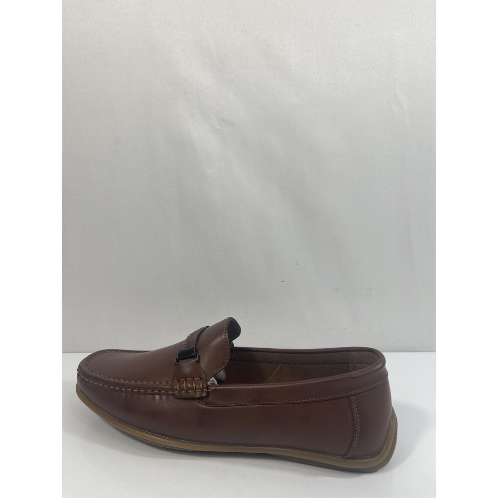 Aston Marc MADRID-01-TAN Shoes Mens Size 11 Brown Slip On Loafers Casual New Box